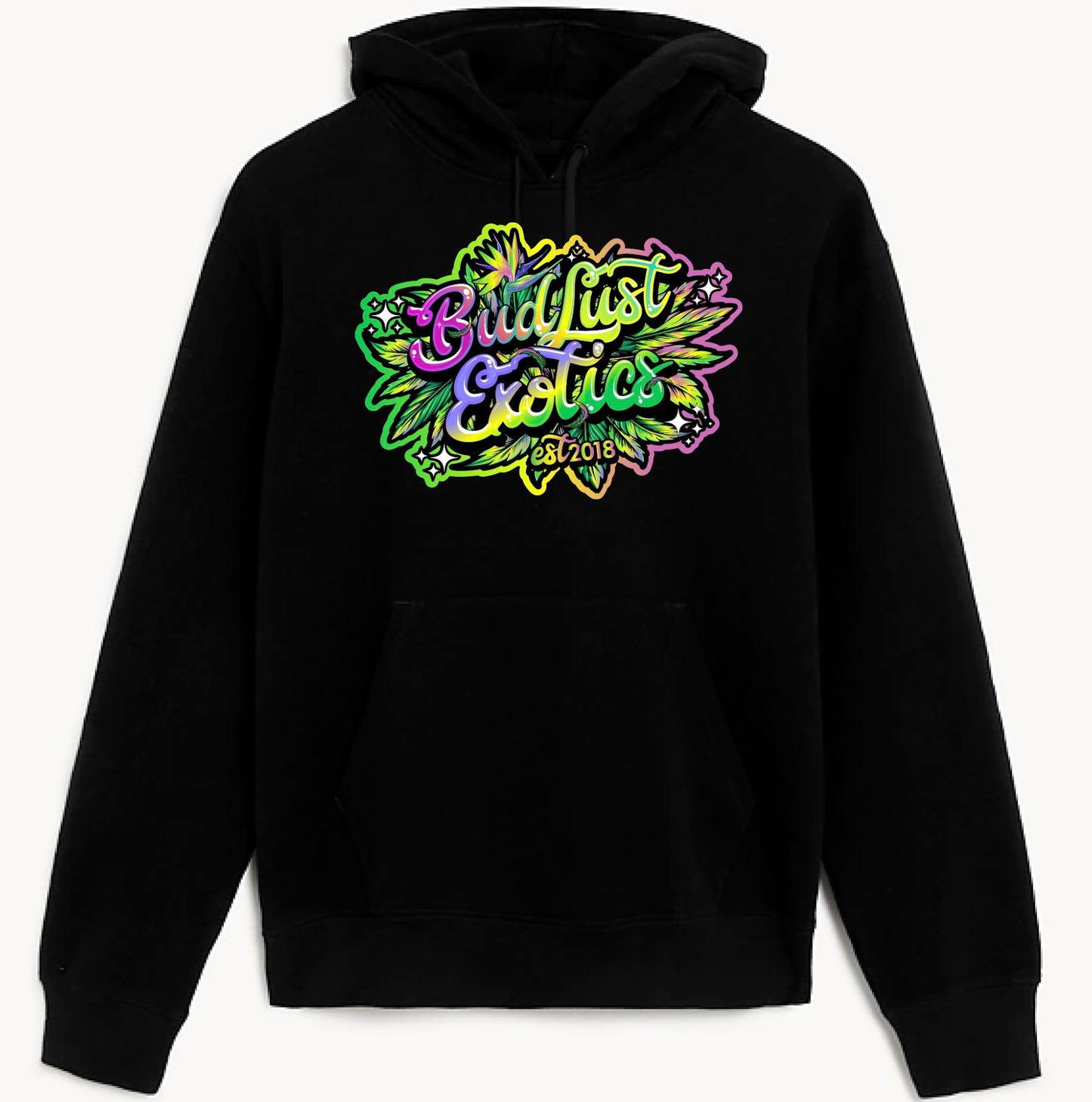 BudLust Exotics Hoodie in Black