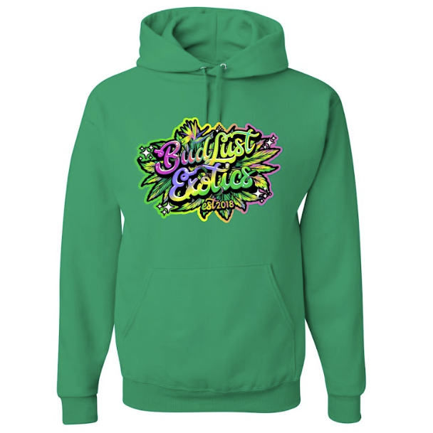 Budlust Exotics Hoodie in Green