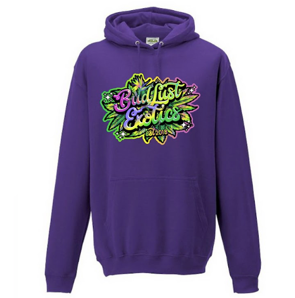 Budlust Exotics Hoodie in Purple